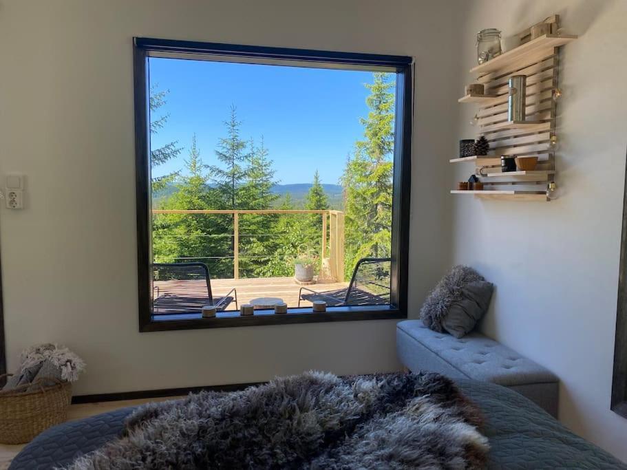 Forest Cabin With Stunning Mountain View & Sauna ทอร์สบี ภายนอก รูปภาพ
