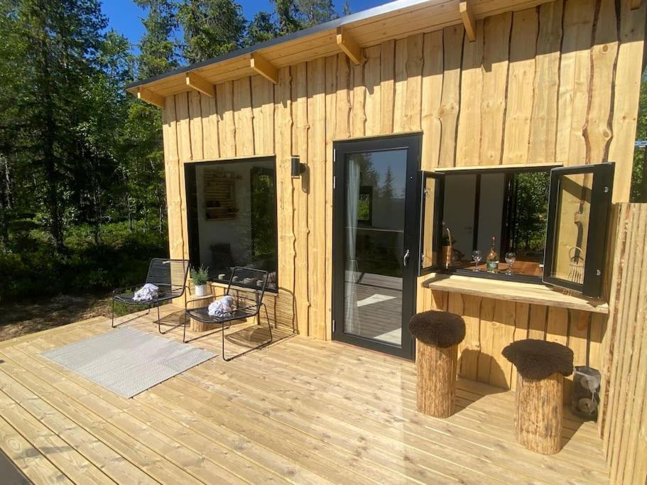 Forest Cabin With Stunning Mountain View & Sauna ทอร์สบี ภายนอก รูปภาพ
