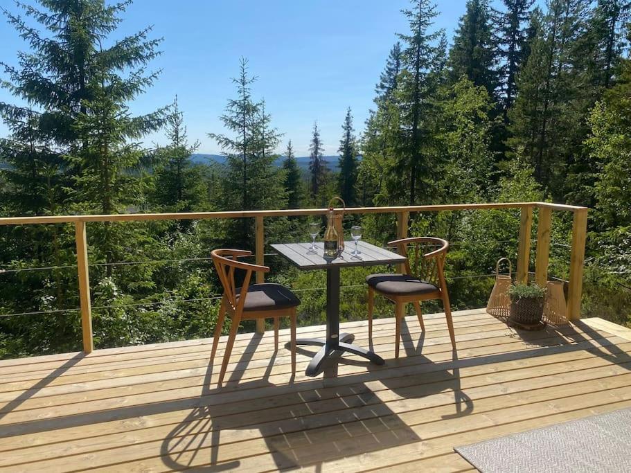 Forest Cabin With Stunning Mountain View & Sauna ทอร์สบี ภายนอก รูปภาพ