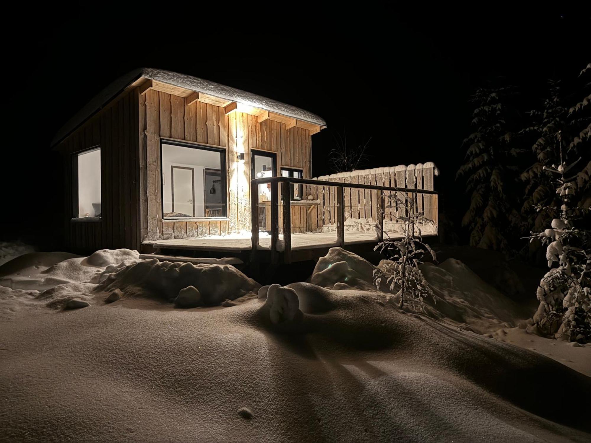Forest Cabin With Stunning Mountain View & Sauna ทอร์สบี ภายนอก รูปภาพ